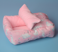 Chinchilla cobaye petits animaux Cages lit de couchage hamac doux coton polaire suspendu maison Hamster lit de couchage