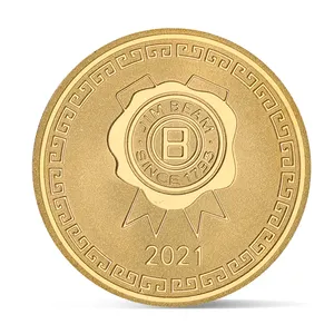 Sản xuất cung cấp kim loại sơn kỷ niệm Huy chương của công ty Quà tặng khuyến mãi tiền xu vàng kim loại quý tiền Xu Kỷ Niệm FO