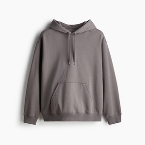 Sudadera con capucha de gran tamaño para hombre de invierno, ropa de calle informal cómoda, algodón suave, moda ODM - Product Image 1