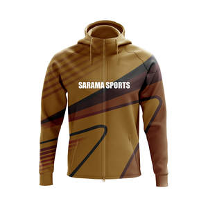 Sweat-shirt à capuche zippé décontracté pour homme, de haute qualité, en coton, à manches longues, prix de gros du Pakistan - Product Image 1