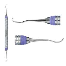EverEdge 2.0 <b>Sickle</b> Scaler 204SD Double-Ended with #9 Easy-Grip Handle Manual Dental Scaler 1/Pk - Product Image 1