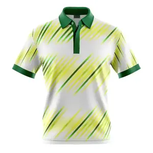 เสื้อโปโลแขนสั้นสำหรับผู้ชายเสื้อคอตตอนปักโลโก้แบบกระดุมออกแบบได้ตามต้องการ - Product Image 3