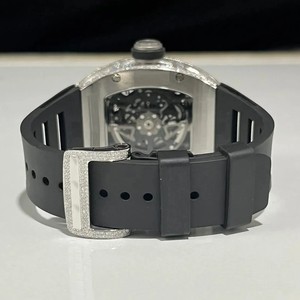 Reloj de Acero Inoxidable de Alta Gama para Hombre, Esfera de 26 mm, Movimiento Mecánico de Silicona, Pantalla de Vidrio Multifunción Inteligente, Estilo Hip Hop de Lujo - Product Image 4