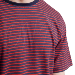 เสื้อยืดผู้ชายแบบเรียบ 100% ผ้าฝ้าย ทรงหลวม สวมใส่สบาย คอกลม แขนสั้น เป็นมิตรกับสิ่งแวดล้อม แห้งเร็ว ขายส่งจำนวนมาก - Product Image 6