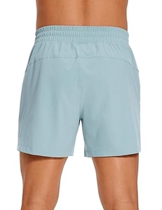 Shorts de sport pour homme en nylon à séchage rapide, logo personnalisé, respirant, taille élastique, poches, décontracté, 2026 - Product Image 3