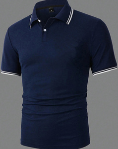 เสื้อโปโลกอล์ฟแห้งเร็วสำหรับผู้ชายเสื้อสเวตเตอร์อเนกประสงค์ระบายอากาศได้ดีดีไซน์แบบถัก - Product Image 1