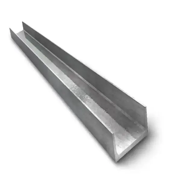 Precio de perfil de metal de acero galvanizado de canal C de acero estructural de alta calidad