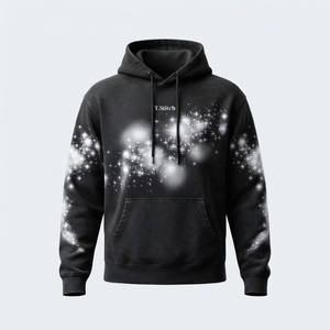 Fournisseur direct d'usine, sweats à capuche pour hommes respirants et légers, logo personnalisé, vêtements d'hiver, style streetwear, prix de gros - Product Image 4
