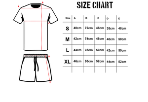 Ropa de calle con logotipo personalizado, chándal de 2 piezas, conjunto de pantalones cortos unisex, chándal de verano para hombre y mujer, Conjunto de camiseta y pantalones cortos, ropa de calidad, Jogging Flare - Product Image 5