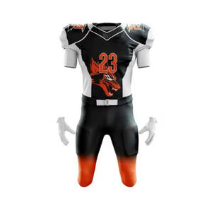 Maillot de football américain de haute qualité par sublimation personnalisée nouveau design respirant grande taille vêtements pour hommes adultes bas quantité minimale de commande - Product Image 4