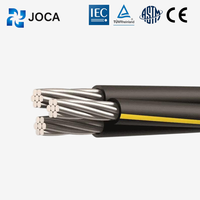 Cables de Alimentación ABC de Bajo Voltaje 1kV, Cable Aéreo Agrupado IP65, Aluminio XLPE PVC, para Construcción Industrial Rural