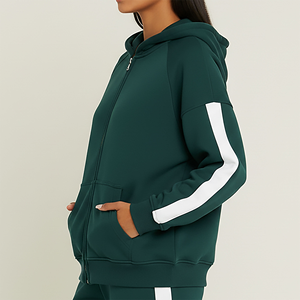 Sweat à capuche en molleton français pour femmes, tissu léger, confort de qualité supérieure, sweat à capuche en molleton lourd pour femmes, tissu ultra doux - Product Image 3