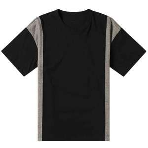 Camiseta de Algodón 100% Tejido, Estilo Holgado con Hombros Caídos para Hombre, 280 Gramos, Algodón Grueso, Lisa, Lista para Logotipo Personalizado, Estilo Urbano - Product Image 3