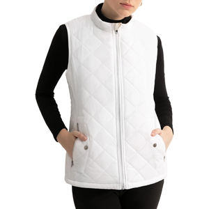 Gilet matelassé à capuche pour femmes et hommes, résistant à l'eau, avec poches avant zippées, haute qualité, vente en gros 2025 - Product Image 6