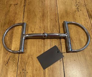 Bola de un solo rodillo de boca Mullen de acero inoxidable de alta calidad Segunda Dee con bisagras Nuevo diseño Caballo ecuestre Producto - Product Image 1
