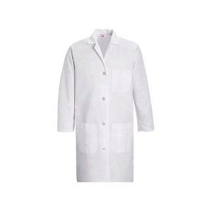 New Style Nurse Hospital Uniforms <b>Long</b> <b>Sleeve</b> Lab Coat 100% Polyester Women <b>Men</b> Unisex Scrub Label Doctor Uniform <b>White</b> Lab - Product Image 4