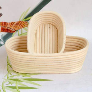 Oferta especial en herramientas para hornear y repostería: cesta de mimbre para pan, banneton, brotform, cestas para fermentar masa de pan. - Product Image 5