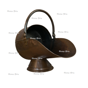 Superior Quality Copper <b>Coal</b> Storage <b>Bucket</b> Customized Shape And Shape <b>Coal</b> <b>Bucket</b> From Best Exporter In India - Product Image 5