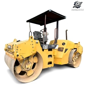Rodillo Compactador Usado Caterpillar CB564D, 12.6 Toneladas de Peso Operativo, Compactador Vibratorio de Doble Tambor, Original de Japón, Compactador para Construcción - Product Image 1