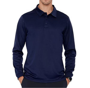 Men Full <b>Sleeve</b> Cotton Custom Print Golf for <b>Shirt</b> Quick Dry Breathable Moisture Wicking Athletic Outdoor Sportswear - Product Image 5