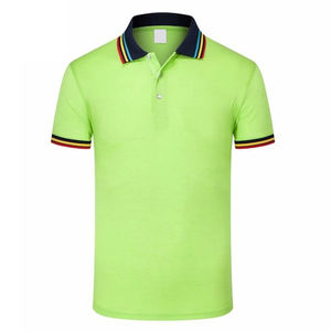 Meilleure vente T-shirt de polo de golf surdimensionné pour homme Design en bambou massif Nouveau motif imprimé Léger Court Sves Respirant Ajusté - Product Image 1