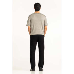 Camiseta Informal Simple y Transpirable de Algodón 100% Ecológico para Hombre, Fabricante OEM ODM, Proveedor, Marca Privada - Product Image 5