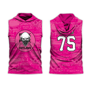 High Quality Custom 7v7 <b>Compression</b> <b>Shirts</b> for Men Breathable Printed Quick Dry American Football Wear OEM Wholesale - Product Image 1