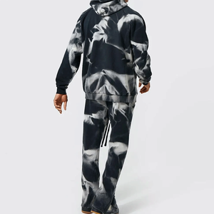 Survêtement d'hiver pour homme, coupe classique, fermeture à cordon, capuche, 100% coton, streetwear, haute qualité, taille personnalisée - Product Image 3