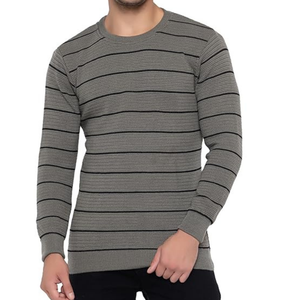 เสื้อถักผ้าฝ้ายบ็อกซี่แฟชั่นออกแบบได้เองเป็นมิตรต่อสิ่งแวดล้อมจากโรงงาน - Product Image 4