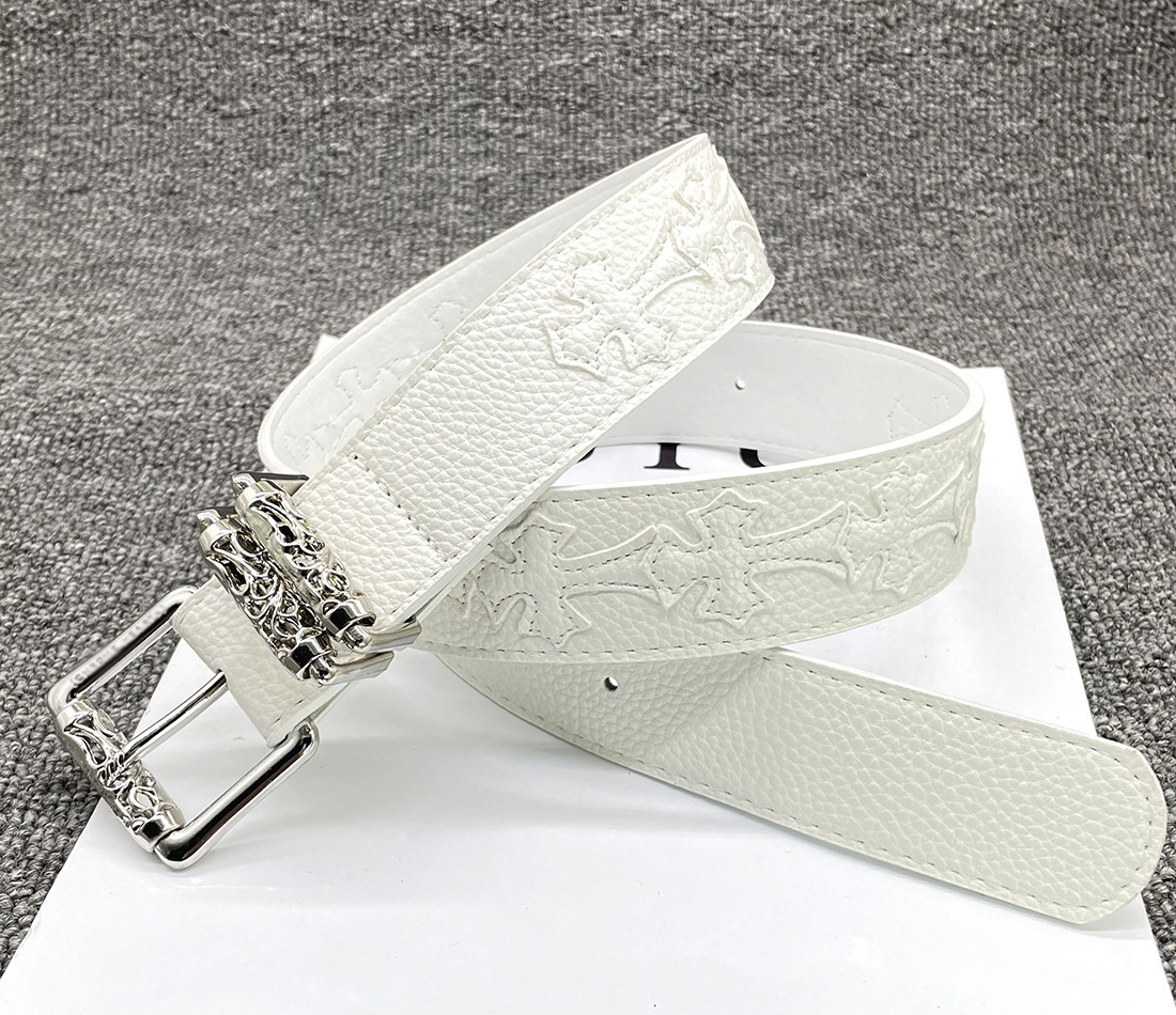 06-108 cm-cintura bianca con croce bianca