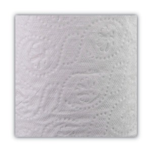 Papier toilette jetable jumbo 2 plis Boardwalk, compatible avec les fosses septiques, 156,25 pieds. Longueur du rouleau Blanc-96/Carton - Product Image 4