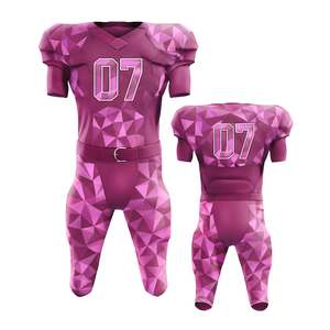 Ensemble d'uniformes de football américain personnalisés pour hommes et jeunes Jeu d'équipe Maillot Pantalon Respirant Tackle Twill Design - Product Image 6