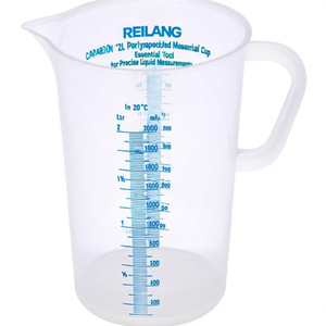 REILANG 2L Polypropylene Heat Resistant <b>Measuring</b> Cup Essential <b>Tool</b> for Precise Liquid Measurements - Product Image 3