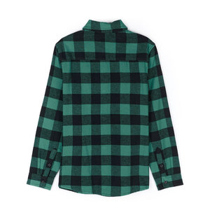 Impresión personalizada de alta calidad/Camisa de franela con logotipo para hombres, Camisa de franela flexible de MATERIAL PERSONALIZADO para hombres - Product Image 2