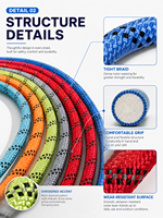 Laisse pour chien en nylon réfléchissant, robuste et durable pour la sécurité nocturne et les promenades en extérieur