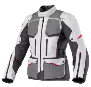 เสื้อแจ็กเก็ตมอเตอร์ไซด์สำหรับขี่มอเตอร์ไซค์เสื้อกันลมและระบายอากาศได้ดี300D Cordura ทัศนวิสัยสูงสะท้อนแสง - Product Image 3