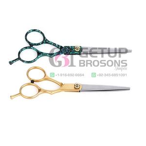 Tijeras de Corte de Pelo Profesionales de Acero Inoxidable de Alta Calidad, Afiladas y Rectas, para Uso en Salones de Belleza y Barberías - Product Image 2