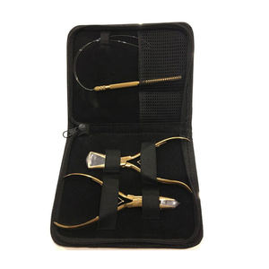 Pince de suppression d'extension de cheveux crochet de traction 500 pièces Kits d'outils de dispositif de perle de micro anneaux pour outils de cheveux professionnels - Product Image 5