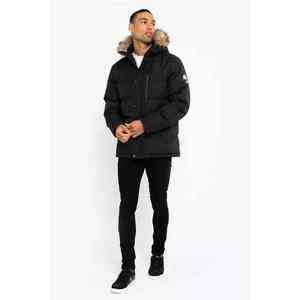 Veste matelassée coupe-vent surdimensionnée pour homme, vêtements de rue d'hiver personnalisés OEM, vêtements d'extérieur matelassés - Product Image 4