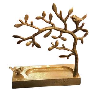 Fantaisie Élégant Moderne En Aluminium Marbre Matériel Forme Irrégulière Sculptures Verticales Plaqué Or Articles De Décoration pour Les Mariages - Product Image 4