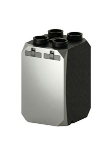 Unité de ventilation à récupération de chaleur contre-courant BSK NOTUS HV Slim 375 M/h, configuration de flux d'air à 8 voies, design moderne pour bureau - Product Image 1