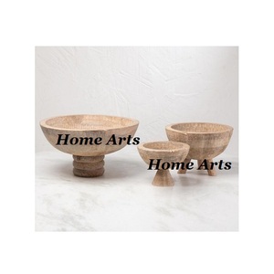 Tazón para servir frutas secas de madera de diseño único con la mejor calidad, tamaño personalizado, aperitivos, postre, tazón para servir a granel - Product Image 2