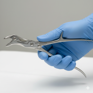 Rongeur osseux orthopédique en acier inoxydable, instrument chirurgical réutilisable, autoclavable, fabricant OEM - Product Image 4