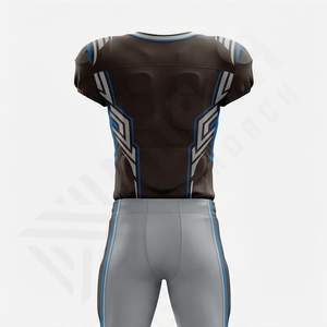 Nuevo Conjunto Completo de Pantalones y Camiseta de Fútbol Americano Estilo Personalizado, Diseño Personalizado, Secado Rápido, Uniforme de Equipo de Alto Rendimiento, Talla Grande - Product Image 2