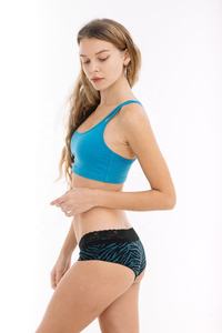 Soutien-gorge de sport Racerback sans coutures, soutien-gorge de sport et de yoga respirant et absorbant la transpiration, extensible et doux pour le fitness - Product Image 5