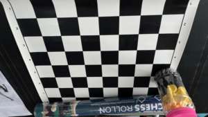 Professional Indoor Tournament <b>Combination</b> Chess Mat <b>Square</b> Rexine Chess Box - Product Image 3