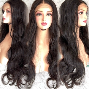 Pelucas muy sedosas de la más alta calidad, cabello crudo Real 100%, cabello humano vietnamita, peluca con cierre de Color Natural ondulado - Product Image 6