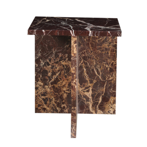 Mesa Auxiliar Moderna Minimalista de Mármol Natural Hecha a Mano, Decoración de Lujo para Dormitorio, Comedor, Sala de Estar, Casa de Campo, Hotel, Muebles para el Hogar - Product Image 1