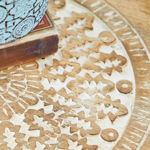 Decorative Living Room Bed Beside Handcrafted Customized Designed Bedroom Decorative <b>Brown</b> Wood Side <b>Table</b> Furniture - Product Image 5