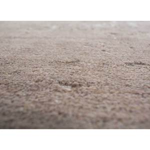 พรม Urban Pause สีเบจและสีน้ำตาล ทำด้วยมือจากขนแกะอัฟกันและไหมไผ่ รูปทรงสี่เหลี่ยมผืนผ้าขนาดใหญ่ สีพื้น รุ่น AKWB-316 สำหรับใช้ในบ้าน - Product Image 3